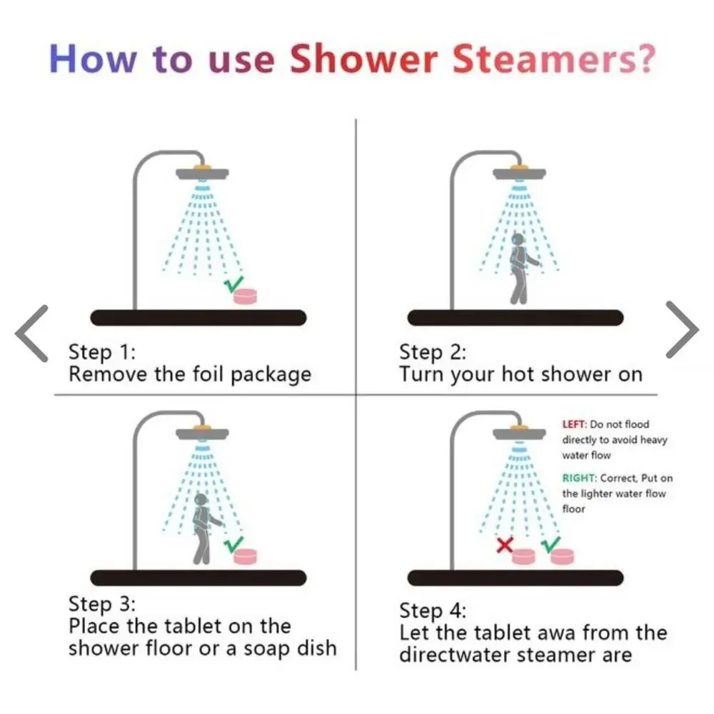 FEIFAN Shower Steamers Aromatherapy 18-Pack Shower‎ Bombs